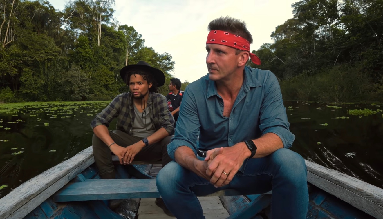 Oro and Sonny on the river, Best Ever Food Review Show